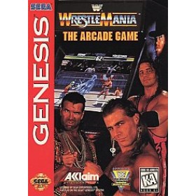 Sega Genesis Wrestlemania: The Arcade Game Pre-Played - GEN