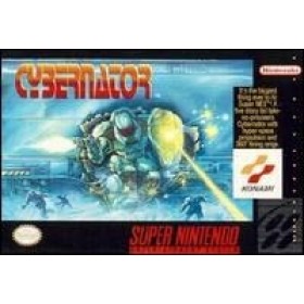 Super Nintendo Cybernator Pre-Played - SNES