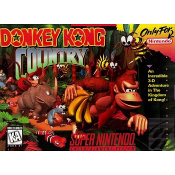 Super Nintendo Donkey Kong Country Pre-Played - SNES