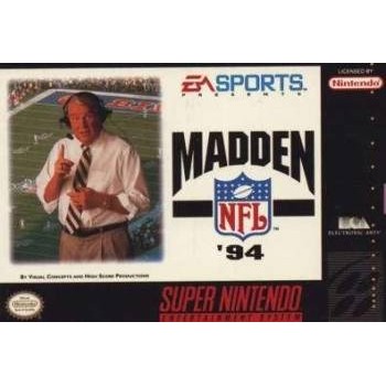 Super Nintendo Madden NFL '94 Pre-Played - SNES