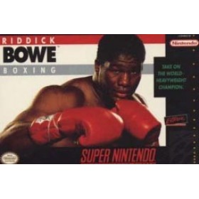 Super Nintendo Riddick Bowe Boxing Pre-Played - SNES