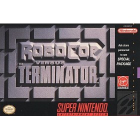 Super Nintendo RoboCop Versus The Terminator Pre-Played - SNES