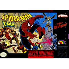 Super Nintendo Spider-Man and X-Men Arcade's Revenge Pre-Played - SNES