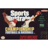 Super Nintendo Sports Illustratred Championship Football & Baseball (Cartridge Only) - SNES