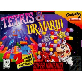 Super Nintendo Tetris&Dr. Mario Pre-Played - SNES