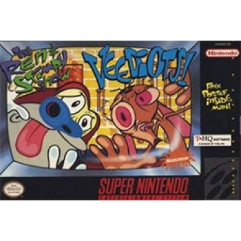 Super Nintendo The Ren & Stimpy Show: Veediots! (Cartridge Only)- SNES