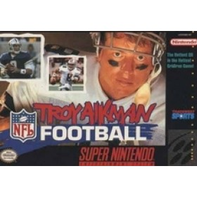 Super Nintendo Troy Aikman NFL Football Pre-Played - SNES