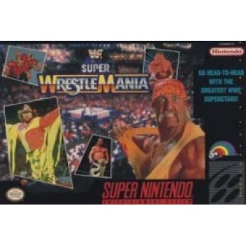 WWF Super WrestleMania Super Nintendo - SNES WWF Super WrestleMania