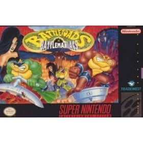 Super Nintendo Battletoads in Battlemaniacs - SNES Battletoads - Game Only