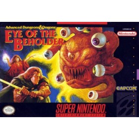 Super Nintendo Advanced Dungeons and Dragons: Eye Of The Beholder Pre-Played - SNES