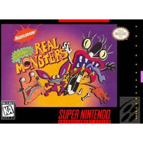Super Nintendo Aaahh Real Monsters (Cartridge Only)