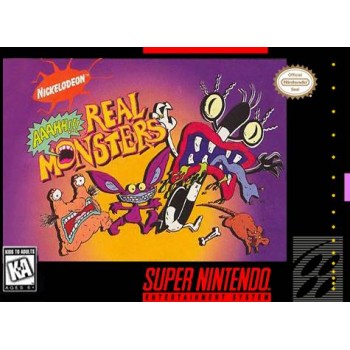 Super Nintendo Aaahh Real Monsters (Cartridge Only)