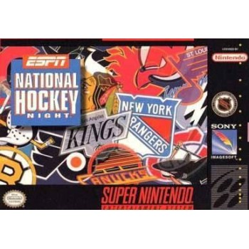 Super Nintendo ESPN National Hockey Night (Cartridge Only)