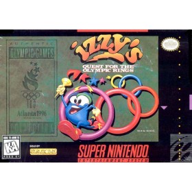 Super Nintendo Izzys Quest for the Olympic Rings (Cartridge Only)