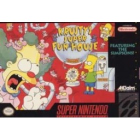Super Nintendo Krusty's Super Fun House Pre-Played - SNES