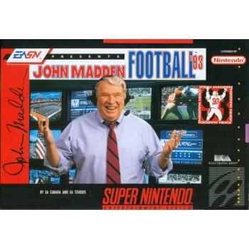 Super Nintendo John Madden Football '93 (Cartridge Only) - SNES