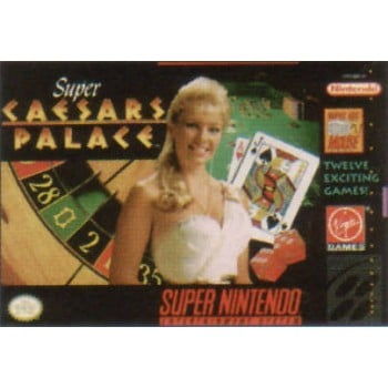 Super Nintendo Super Caesars Palace - SNES