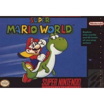 Super Nintendo Super Mario World - SNES Super Mario World - Game Only