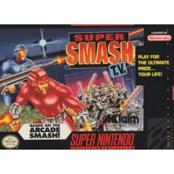 Super Nintendo Super Smash TV - SNES Super Smash TV - Game Only