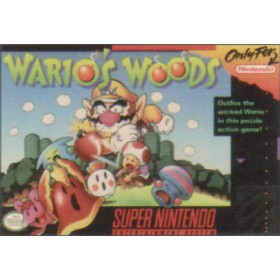 Super Nintendo Wario's Woods Pre-Played - SNES