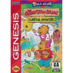Sega Genesis The Berenstain Bears Camping Adventure Pre-Played - GENESIS