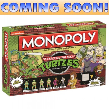 Monopoly: Teenage Mutant Ninja Turtles Collector's Edition Board Game