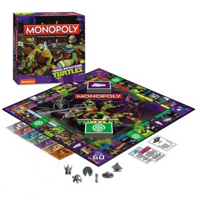 Teenage Mutant Ninja Turtles Nickelodeon Edition Monopoly