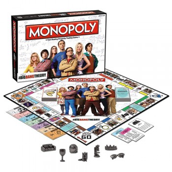 Toy Board Game The Big Bang Theory Monopoly