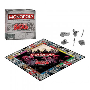 Toy Board Game The Walking Dead Monopoly