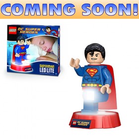 Toy Lego Super Hero Superman Flash Light & Nite Lite Dc Universe) 4895028509224