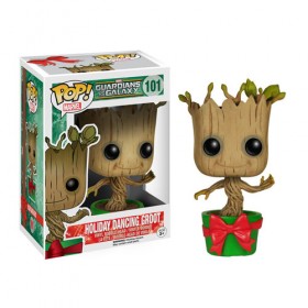 Toy Pop Vinyl Figure Guardians Of The Galaxy Holiday Dancing Groot (marvel)
