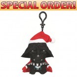 Toy Star Wars Santa Hat Talking Mini Plush Clip-ons Darth Vader Santa 16 Pcs