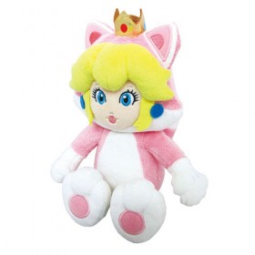 Toy Super Mario Plush Cat Peach 10