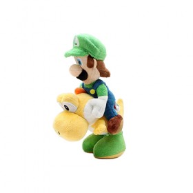 Toy Super Mario Plush Luigi Riding Yoshi 8