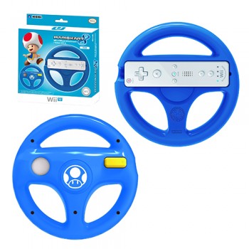 Wii U Controller Mario Kart 8 Toad Racing Wheel (hori)