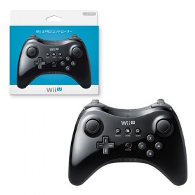 Wii U Controller Pro U Black Japanese Version