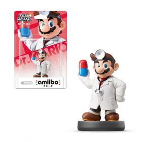 Wii U Software Amiibo Action Figure Dr. Mario(nintendo)