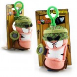Worms Army Keyring Plush Toy