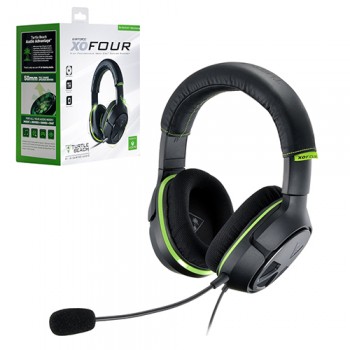 Xbox One Headset Wired Ear Force Xo Four Black (turtle Beach) 731855022205