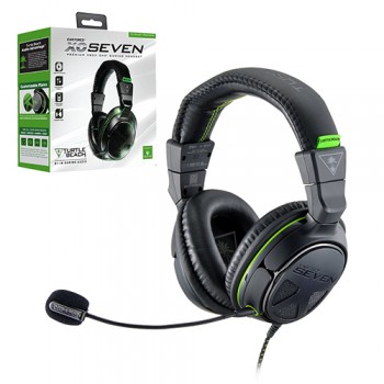 Xbox One Headset Wired Ear Force Xo Seven Black (turtle Beach) 731855022250