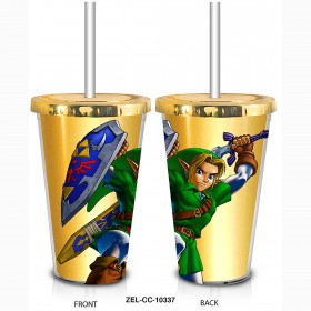 Novelty - Travel Mug - Zelda - Link w/Sword&Shield Travel Mug