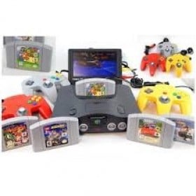 Nintendo 64 Console Complete - w/Games Choice & Hookups