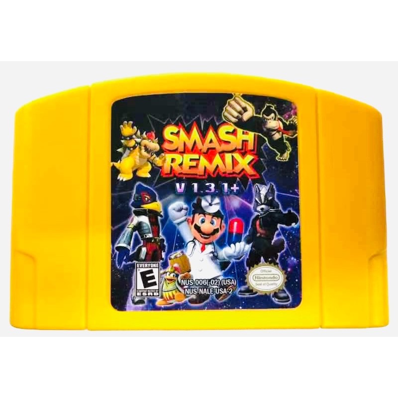 Play Nintendo 64 Smash Remix 1.3.1 Online in your browser 