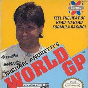 Original Nintendo Michael Andretti's World GP Pre-Played - NES