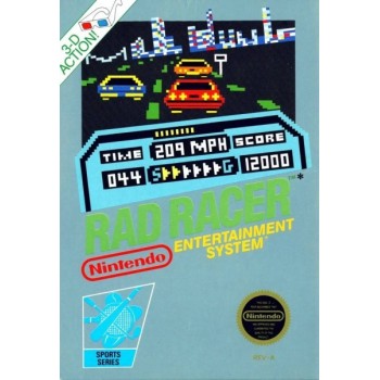 Nintendo NES Rad Racer - Original Release Cartridge