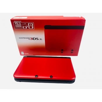 New 3DS XL Red & Black - 3DSXL w/Mod Jailbroken