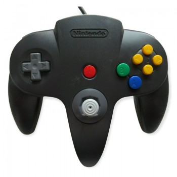 Genuine N64 Official Brand Nintendo 64 Controller - Black