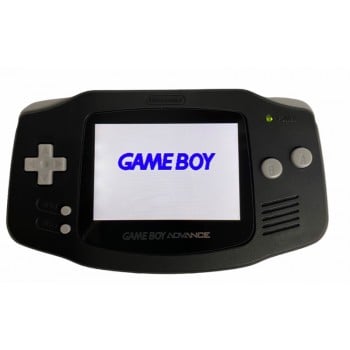 Backlit Gameboy Advance Console Bundle - Black GBA Backlight LCD