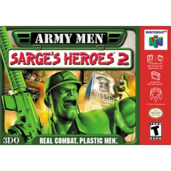 N64 Army Men Sarge's Heroes 2 - Nintendo 64