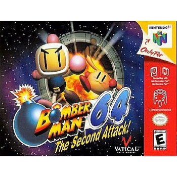 Nintendo 64 Bomberman 64 The Second Attack - N64 Bomberman 64 Second Attack - Game Only